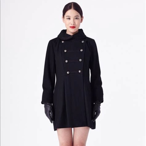 L’école des Femmes Jackets & Blazers - NWT L’ecole des Femmes Sergeant Pepper Wool Coat